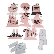 8 Pcs Halloween Hanging Swirl Decorations Cute Beautiful Reusable Halloween