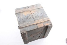 Vecchio Scatola Legno Cassetta per Materiale WK2 Wehrmacht Vintage Disinfezione