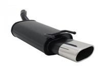 Novus Sportauspuff Gruppe N 75X135Mm Oval Opel Corsa B 1,0/1,2/1,4/1,5D