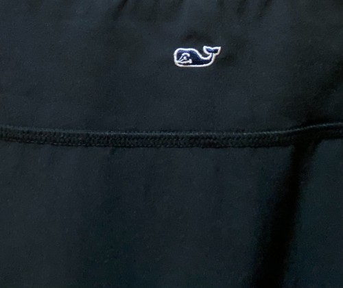 VINEYARD VINES Women's Black Skirt w/Shorts & Pockets XXS Scallop Detail LOWSHIP - Picture 6 of 16