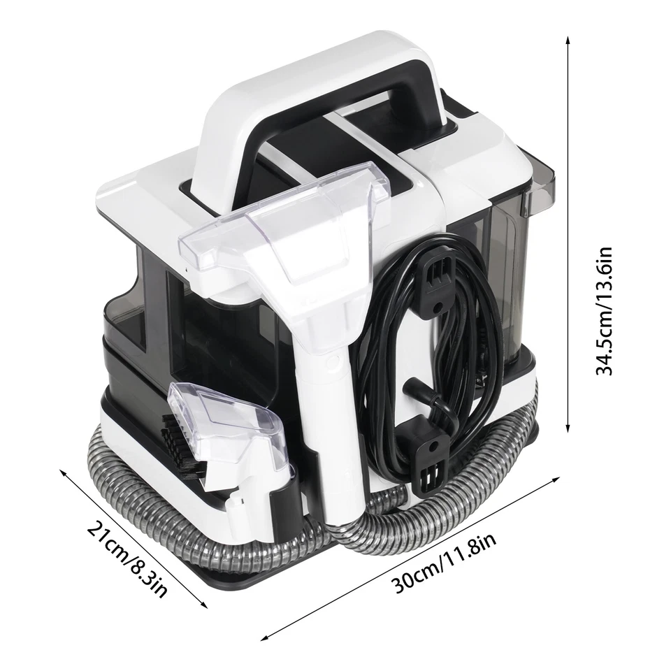 Portable Carpet&interior Decoration Cleaner,11kpa Strong Carpet Shampoo Deep - Image 3 of 4