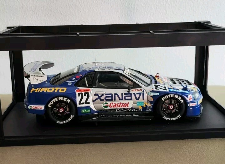 AUTOart 1/18 NissanSkyline GT-R R34 JGTC 2001 #22 Xanavi