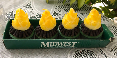 MIDWEST OF CANNON FALLS - BOX OF 4 SMORES COLLECTION CAMPFIRE TEA LIGHTS