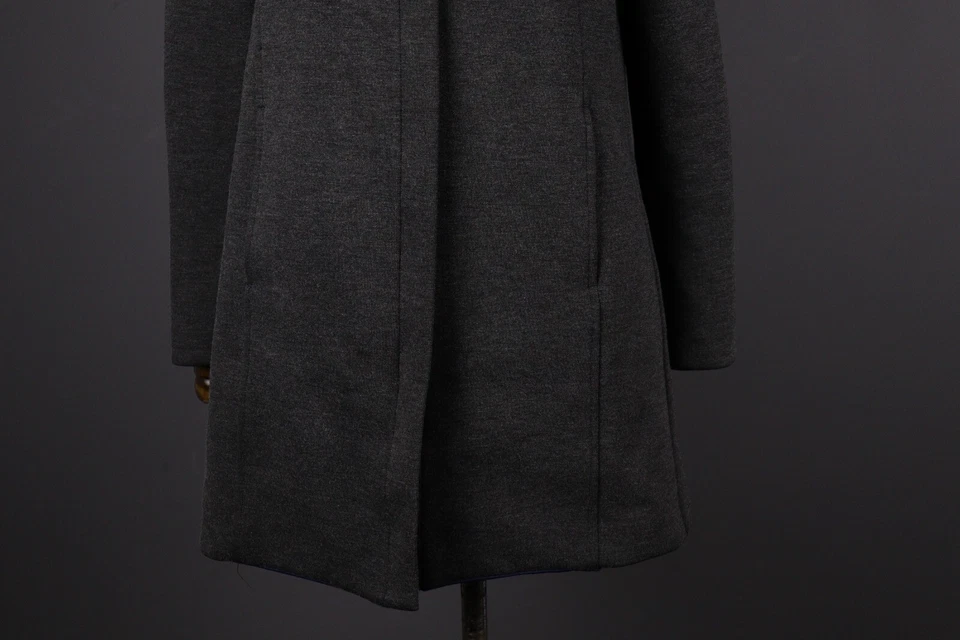 Chaqueta Abrigo Pinko Gris Abotonada Talla I 40 / GB 8 Foto 3 de 4