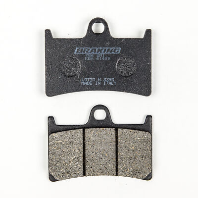 BRAKING 1996-2007 YZF600R Yamaha BRAKE PAD SET SEMI-METALLIC 786SM1