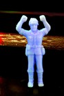 Plastic Paratroopers Parachute Soldiers Army Men Marines Vintage Action Figures  — photo 8