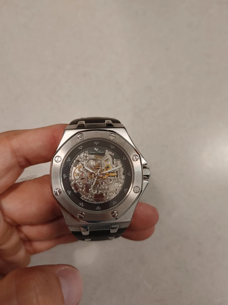 Lucien piccard skeleton best sale watch