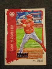 2021 MIKE TROUT PANINI DIAMOND KINGS #83 BLUE PRESS PROOF SP CARD ANGELS MVP