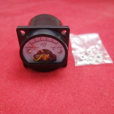 Voltímetro Analógico DC 0-1V Para Panel - Medidor SO45, Conexión Directa, Ideal Para Proyectos Eléctricos Medidor Voltaje DC 0-1V - Foto 12