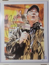 Paul Heyman Signed 11x14 Rob Schamberger Art Print Poster WWE ECW JSA