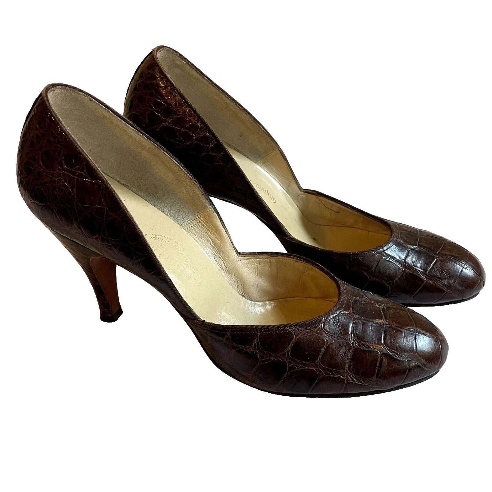 Heels 1940s Vintage Shoes for Women