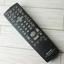 SHARP Remote Control Video Cassette Recorder TV Video RRMCG1236AJSB - Works  