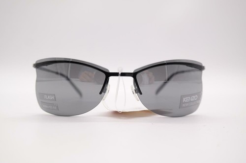 Lunettes De Soleil D D Hong Kong - Monture Argentée Demi-cadre - Neuves Avec étiquettes