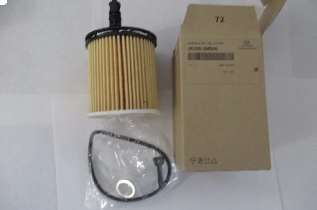 Hyundai Kia Genuine OEM Oil Filter for KIA RIO K5 SONATA SANTA FE (26350 2M000)