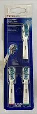 CVS Health Easy Flex Dual Zone Replacement Brush Heads - 3 Brush Heads