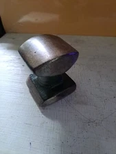 Vintage  Hand Tool Anvil Dolly -Weighs a Hefty 3 Lbs. 1.2 oz-2-1/4 Sq.