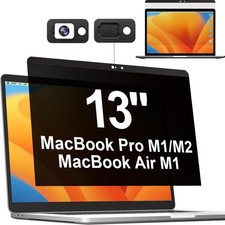 Screen Protector for MacBook Pro 13 Inch, Anti Glare Blue Light Filter, Privacy
