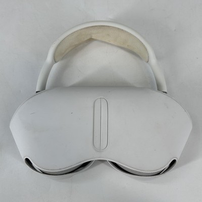 AirPods Max Lightning Silver w/ Smart Case - Fair w/ Stained Headband