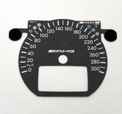 New Old Stock - Genuine - W210 E55 W208 CLK55 AMG Speedometer Plate Mercedes