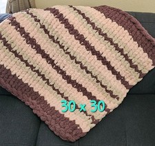 Handmade Chunky Knit Blanket