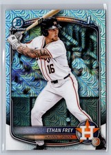2025 Bowman Draft Chrome Ethan Frey BDC-67 Mega Mojo Refractor 1st Astros
