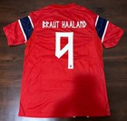 Erling Haaland #9 Norway Large Jersey Red — photo 2
