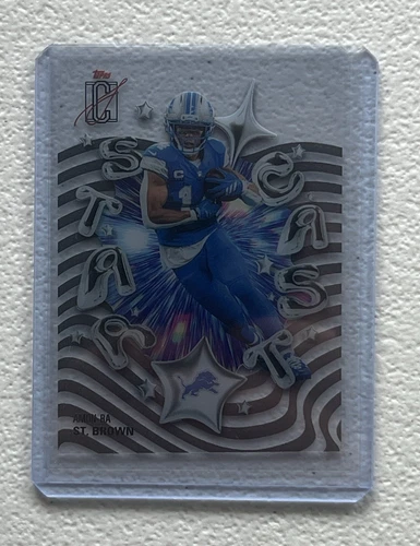 2025 Topps Signature Amon-Ra St. Brown Base (RAW)