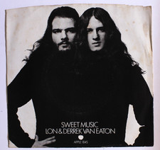 LON & DERREK VAN EATON Sweet Music 45rpm Produced by George Harrison The Beatles