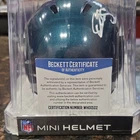 Philadelphia Eagles NFL Mini Helmet Autographed Beckett Authenticated Original