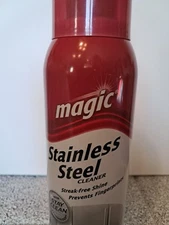Magic Stainless Steel Cleaner Polish! Streak Free Shine! Prevents Fingerprints!