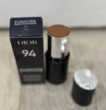 Dior Forever Skin Contour Sculpting Bronzing Face Stick 02 Tan 24h Wear 0.35 NIB