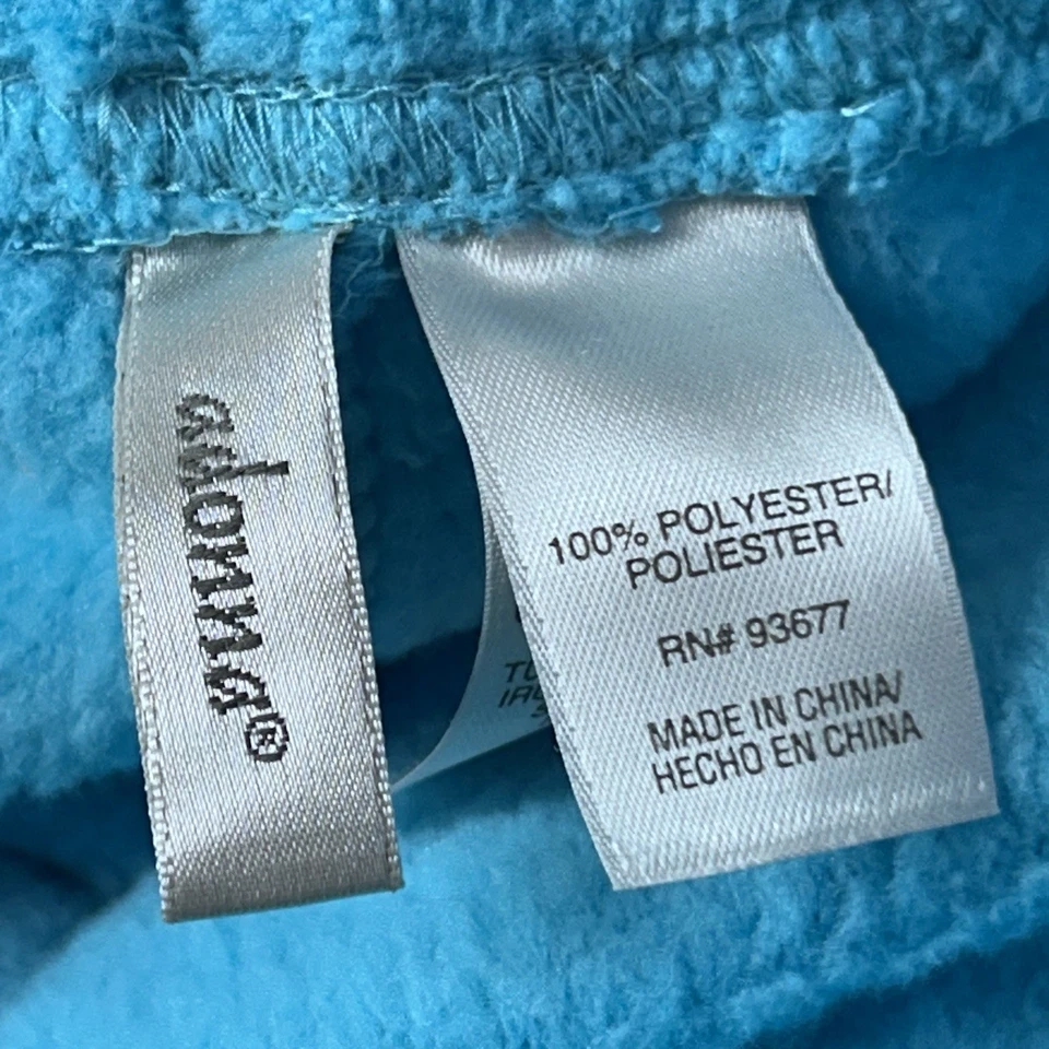 NUEVO ADONNA Mujer Pijama Dormir Pantalones Azul Sherpa Talla Med Súper Suave Nuevo con Etiquetas Foto 3 de 4