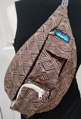 KAVU Rope Sling Bag MINI: Aztec Pattern Boho