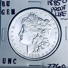 1885 O BU GEM MORGAN SILVER DOLLAR UNC MS+++ U.S. MINT RARE COIN 7760