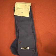 Nike 2 pack Performance Dri-Fit Knee-High Socks Medium Navy blue