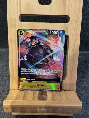 Shiryu SR OP16-108 The Time of Battle ONE PIECE TCG Englisch Near Mint + Toploader