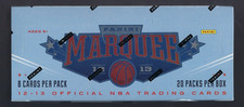 2012/13 PANINI MARQUEE BASKETBALL HOBBY BOX FROM SEALED CASE