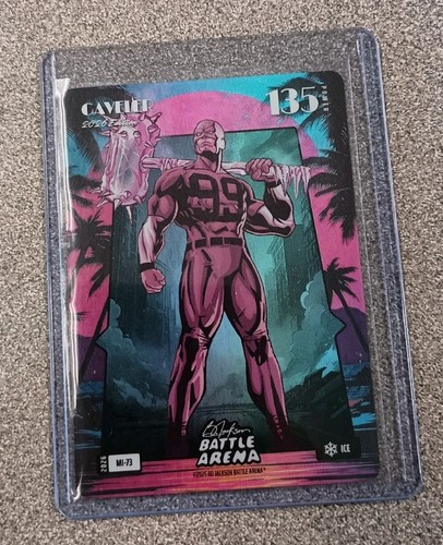 2026 Bo Jackson Battle Arena Ice Miami Vice #MI73 Aaron Judge Gaveler Battlefoil