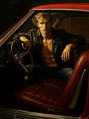 Devon (1993) ''Drive Me Mad'' Fine Art Limited Edition Giclée Print