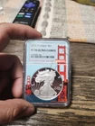 2012-S Proof Silver Eagle 1 oz NGC Golden Gate Bridge NGC PF70