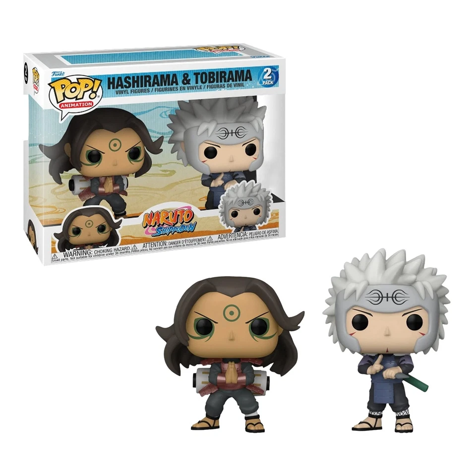 Funko POP! Animation Naruto Shippuden Hashirama & Tobirama 2-Pack Exclusive