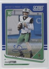2018 Score Rookies Artist's Proof /35 Chase Litton #403 Rookie RC