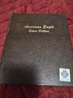 Dansco American Eagle Silver Eagle Album w/ 8 Coins