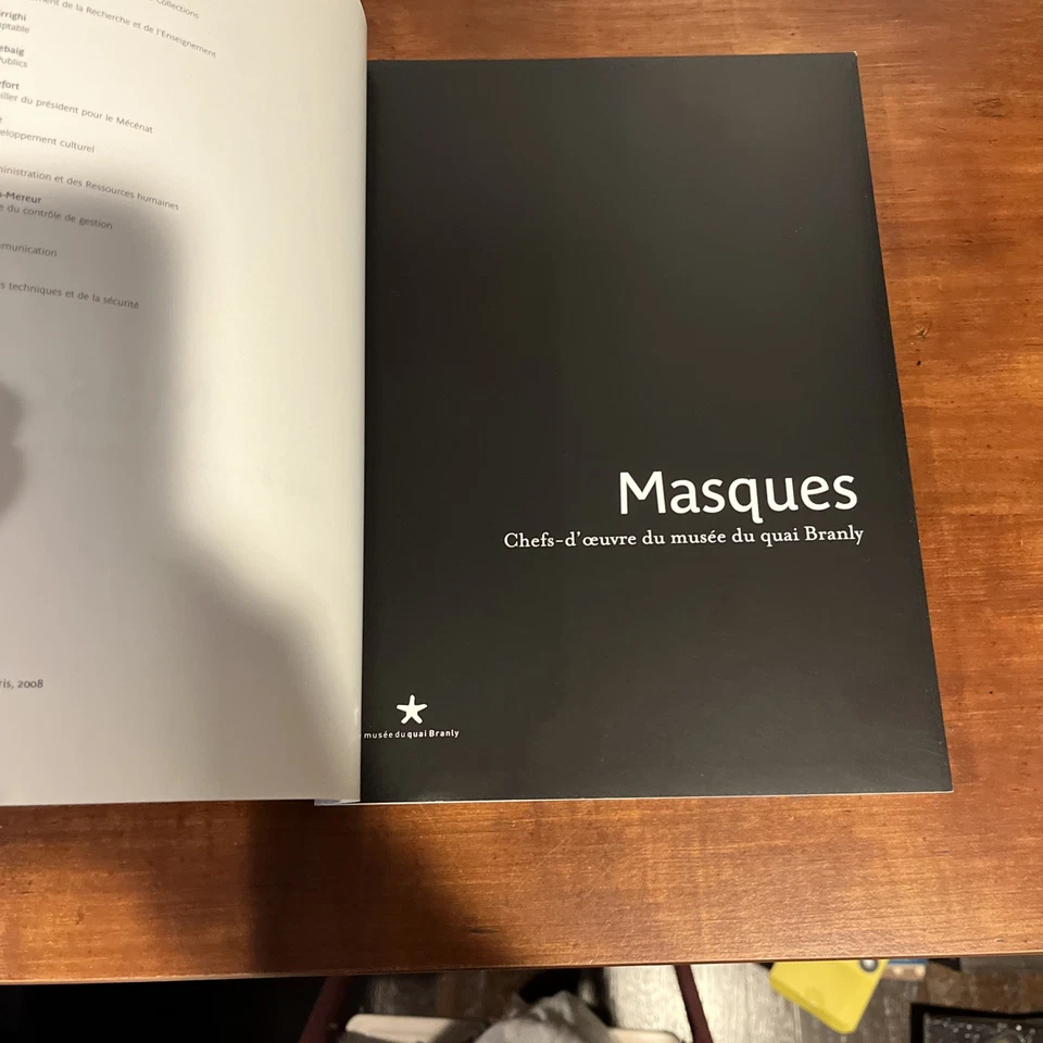 Masques : Chefs-d’oeuvre du musee du quai Branly by Yves Le Fur, Collectif - Image 3 of 4