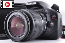 Canon EOS Kiss X4 DSLR Camera w/ EF-S 18-55mm IS Lens Used Near Mint From Japan