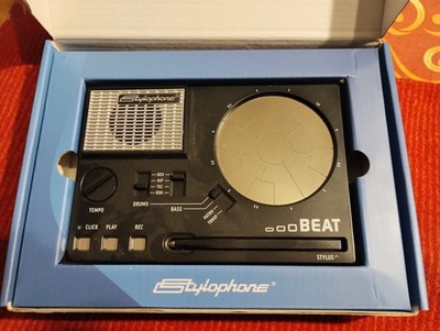 Stylophone BEAT Pocket Drum Machine   Retro Mini-Groovebox mit Stylus - spaßig!