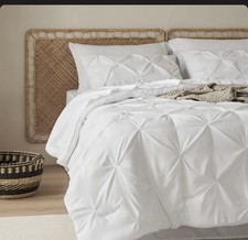 Comforter Set California King 7 Pc White