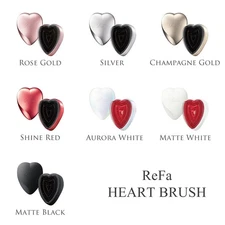 Refa Heart Brush, Soft Compact Detangling Hair Brush - 7 Colors from JAPAN
