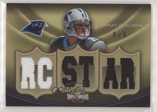 2010 Topps Triple Threads Relics Gold 6/9 Jimmy Clausen #TTR-7 0c3