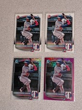 2025 Bowman Chrome Mega Box Pink Refractor Yeremi Cabrera /299 #BCP-146 1st